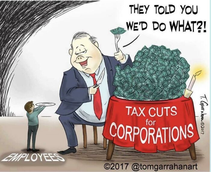 That The Profits Would Trickle Down