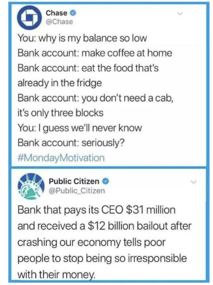 Socialism For The Rich, Capitalism For The Poor