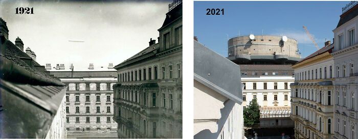1921 vs. 2021, Vienna, Austria