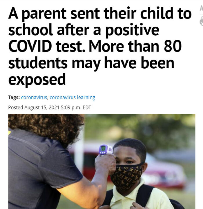 Responsible Parenting 101: Make Sure You Not Only F*ck Up Your Own Kid's Health, But Others' Too!