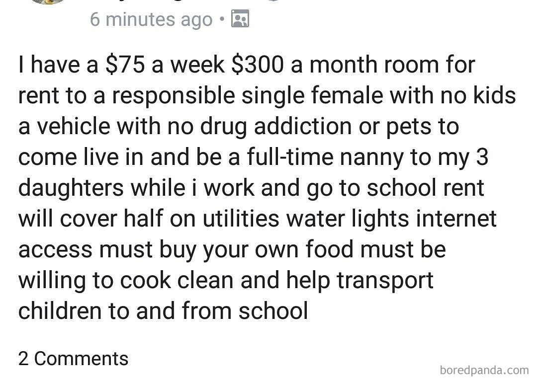 Someone Has To Pay To Watch Her Kid