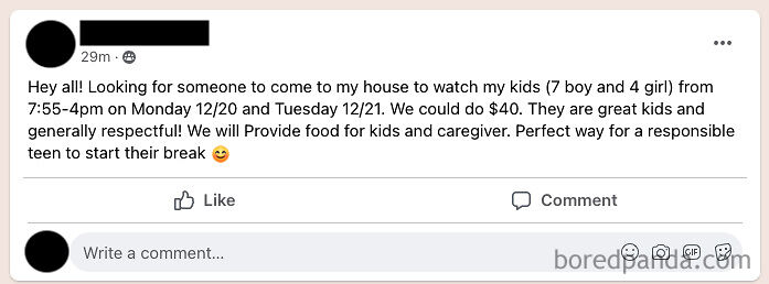 $2.50/Hr To Watch 11 Kids