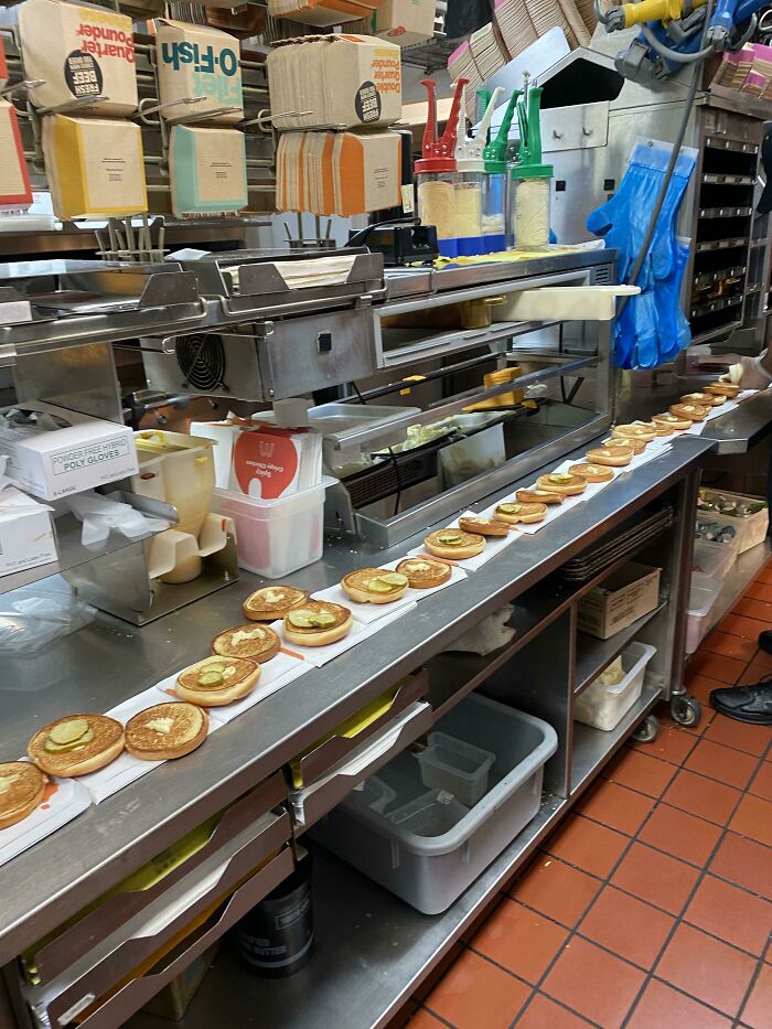 20 Crispy Chickens During Rush....