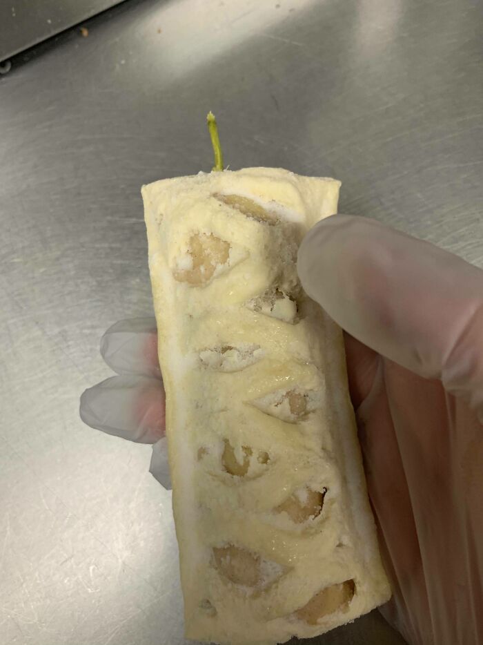 Our Apple Pies Use Real Apples, You Can Tell By The Stem...