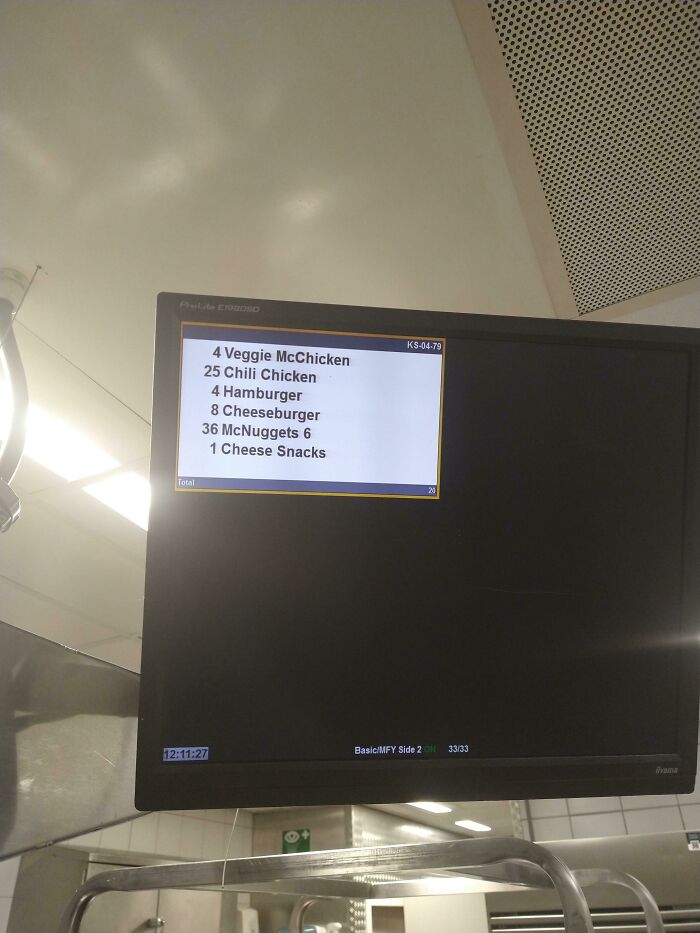 Great Way To Start Your Midday Rush