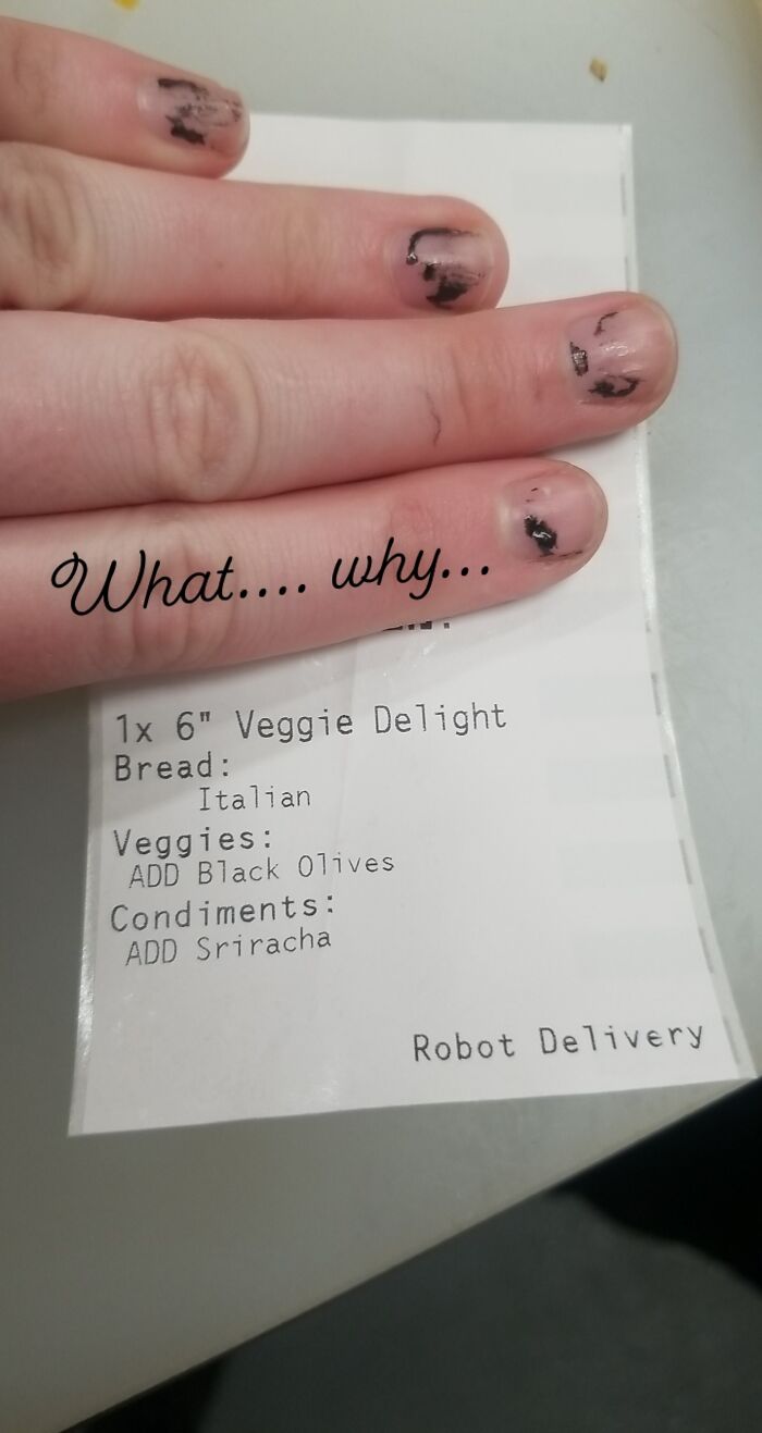 Just... Olives... And Sriracha. College Man