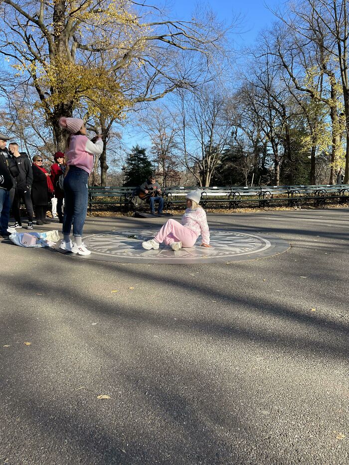 Imagine Trying To Peacefully Enjoy John Lennon’s Memorial