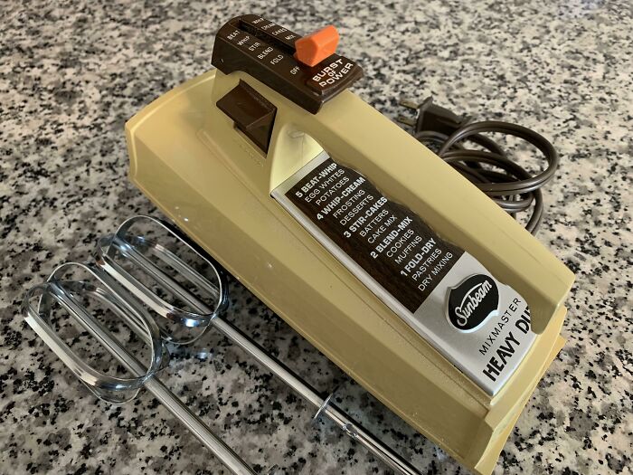 This Sunbeam Mixmaster Has Been In My Family For 50 Years And Still Going Strong