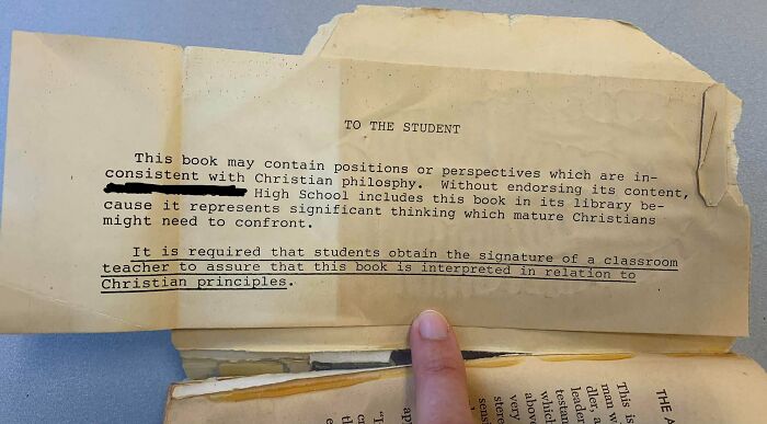 I Found This Note On A Book In My School Library That Hasn’t Been Check Out Since ‘98