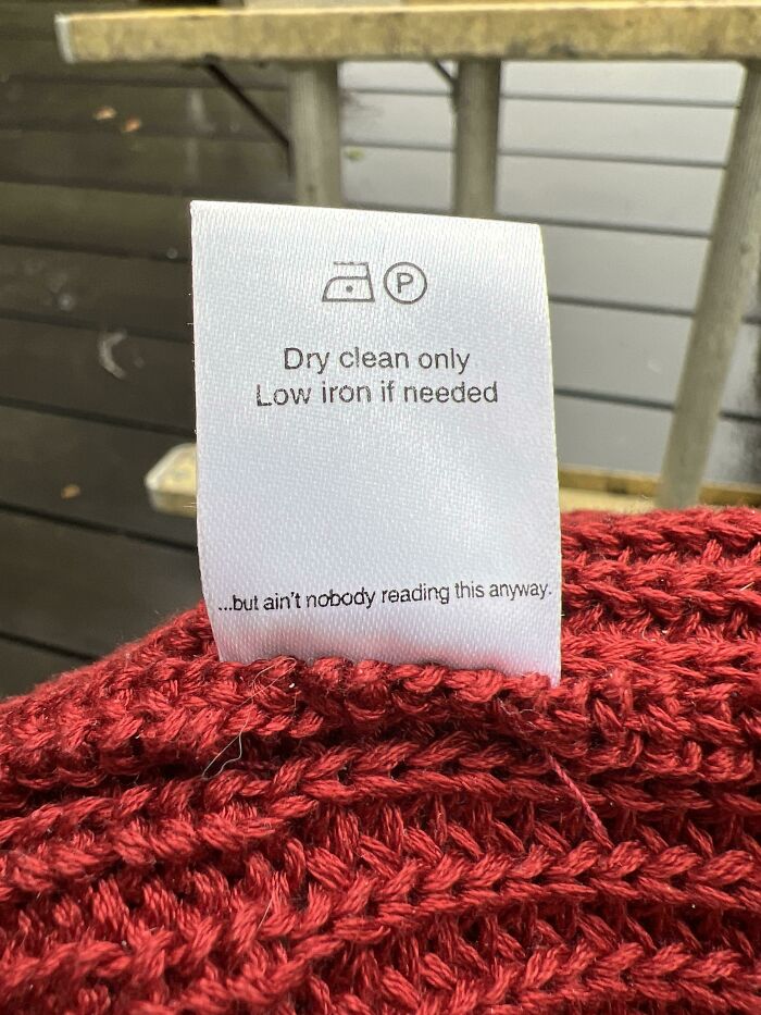 Tag On The Inside Of My Beanie