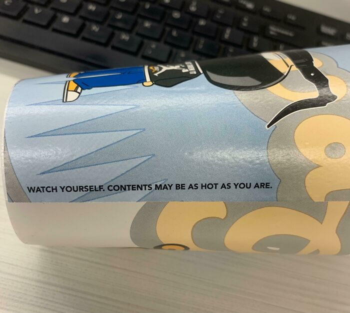 Unexpected Coffee Cup Compliment