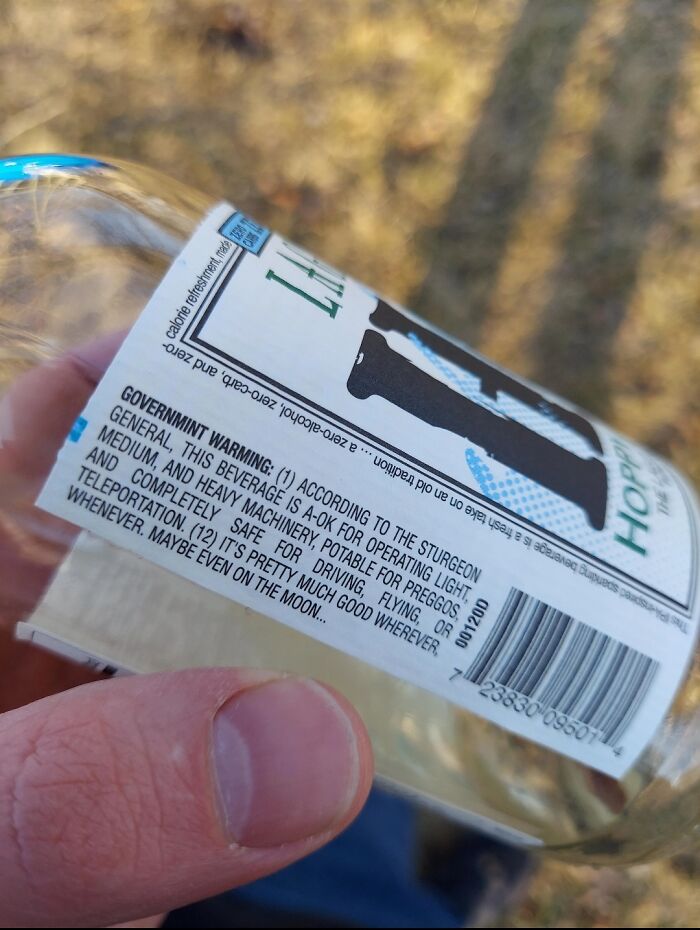 Easter Egg On A Non-Alcoholic Bottle