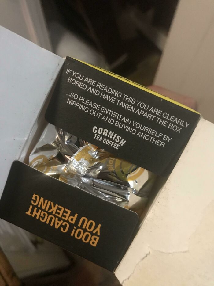 Caught Out By The Tea Box