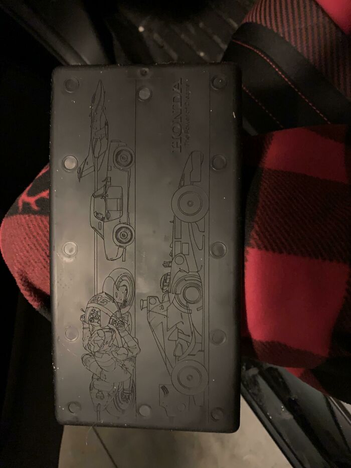 21 Civic Si Center Console Underneath The Rubber Grip At The Bottom