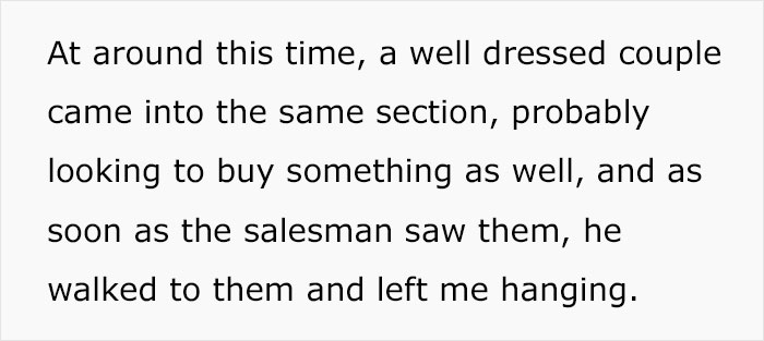 Shopper Maliciously Complies And Buys A $900 Appliance After Sales Assistant Tells Him To Look For Something He Can Afford