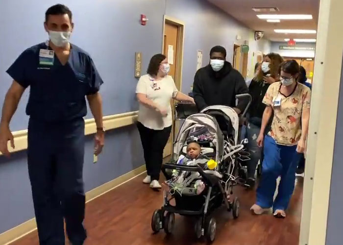 &ldquo;My Baby Really Made It!&rdquo;: Mother Rejoices As Her Premature Baby Is Finally Discharged From Hospital After 460 Days In NICU