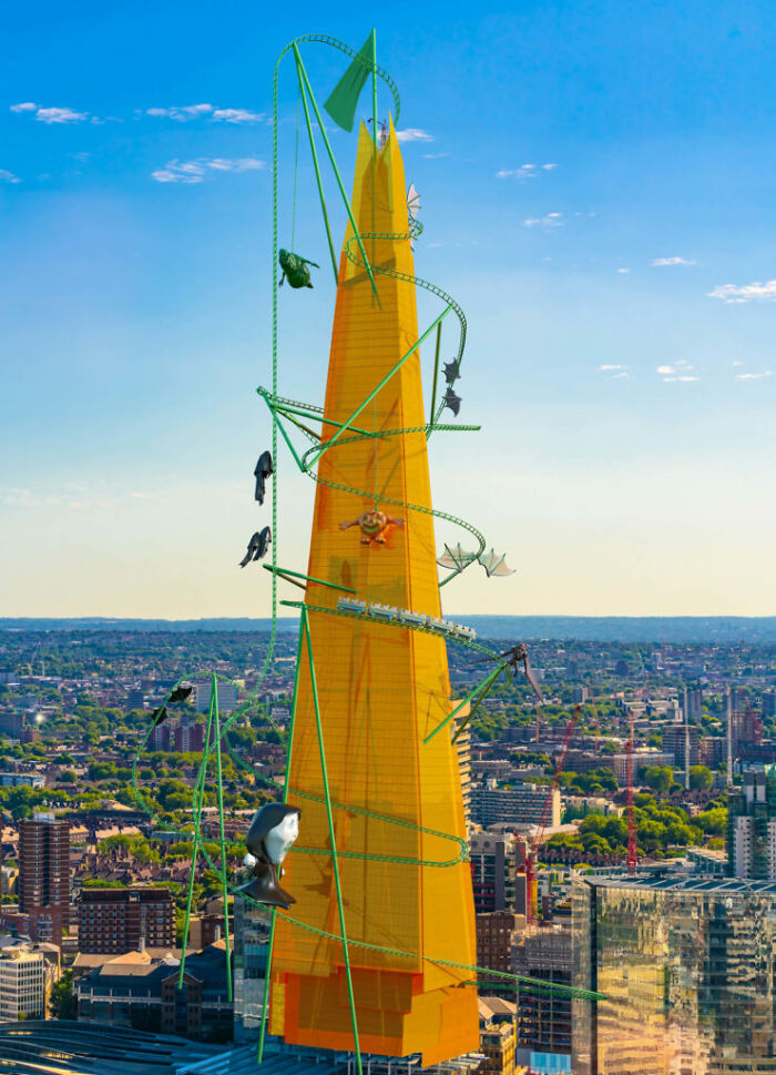 Designers Portrayed What These 4 Famous London Landmarks Would Look Like If They Were Built According To Children&rsquo;s Drawings