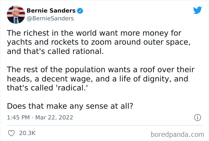 To Rich People Who Hate The Poor?... Yes