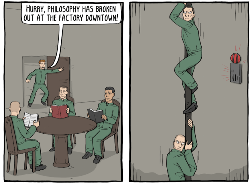 Artist Illustrates How Absurd Philosophy Can Be In 8 Witty Comics