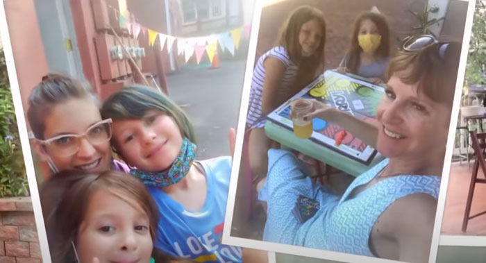 4 Madres solteras compran una casa y la transforman en el paraíso de la convivencia y los niños