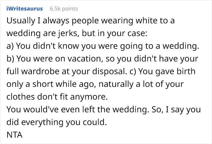 Woman Blamed For &ldquo;Ruining&rdquo; A Wedding Because She Wore All White To A Surprise Ceremony She Had No Idea About