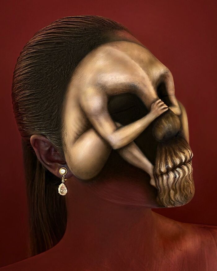Extraordinary Makeup: 30 Optical Illusion Looks By This Artist (New Pics)