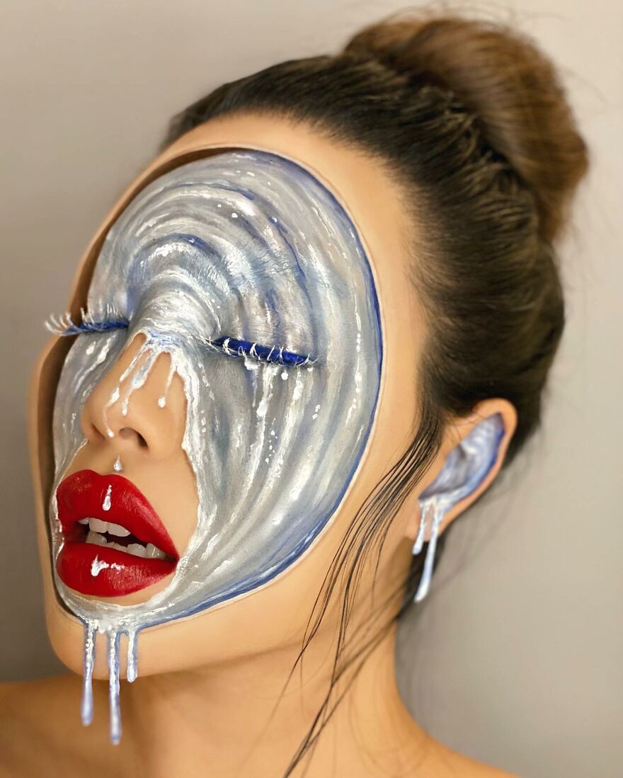 New Pics By Mimi Choi, The Makeup Artist Specializing In Illusionism