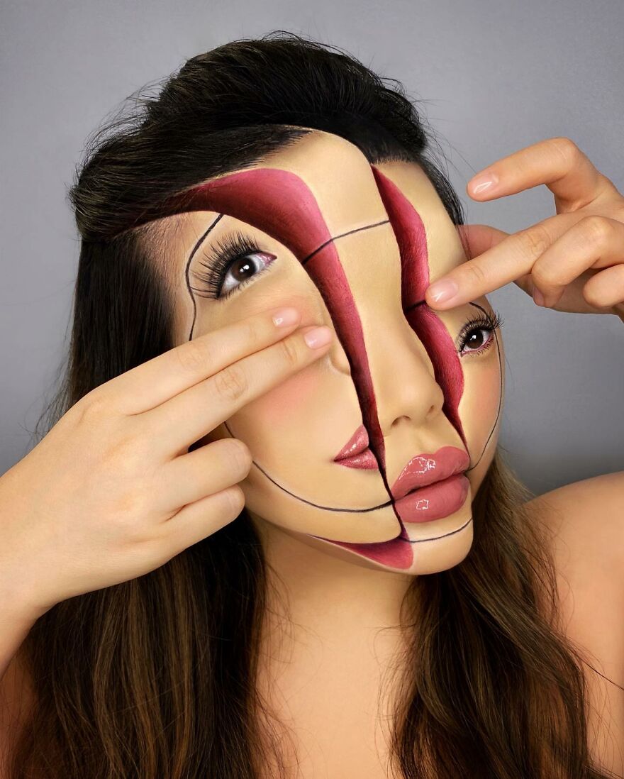 New Pics By Mimi Choi, The Makeup Artist Specializing In Illusionism