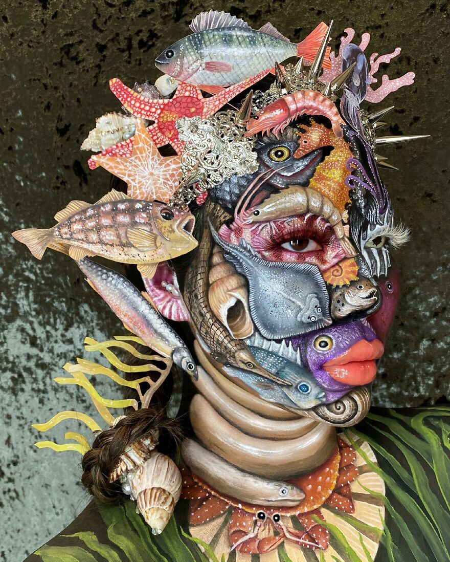 New Pics By Mimi Choi, The Makeup Artist Specializing In Illusionism