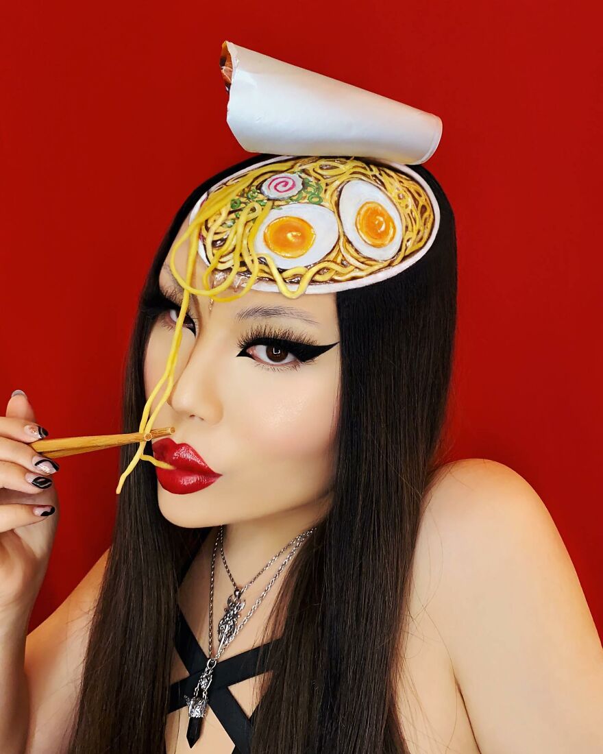 New Pics By Mimi Choi, The Makeup Artist Specializing In Illusionism