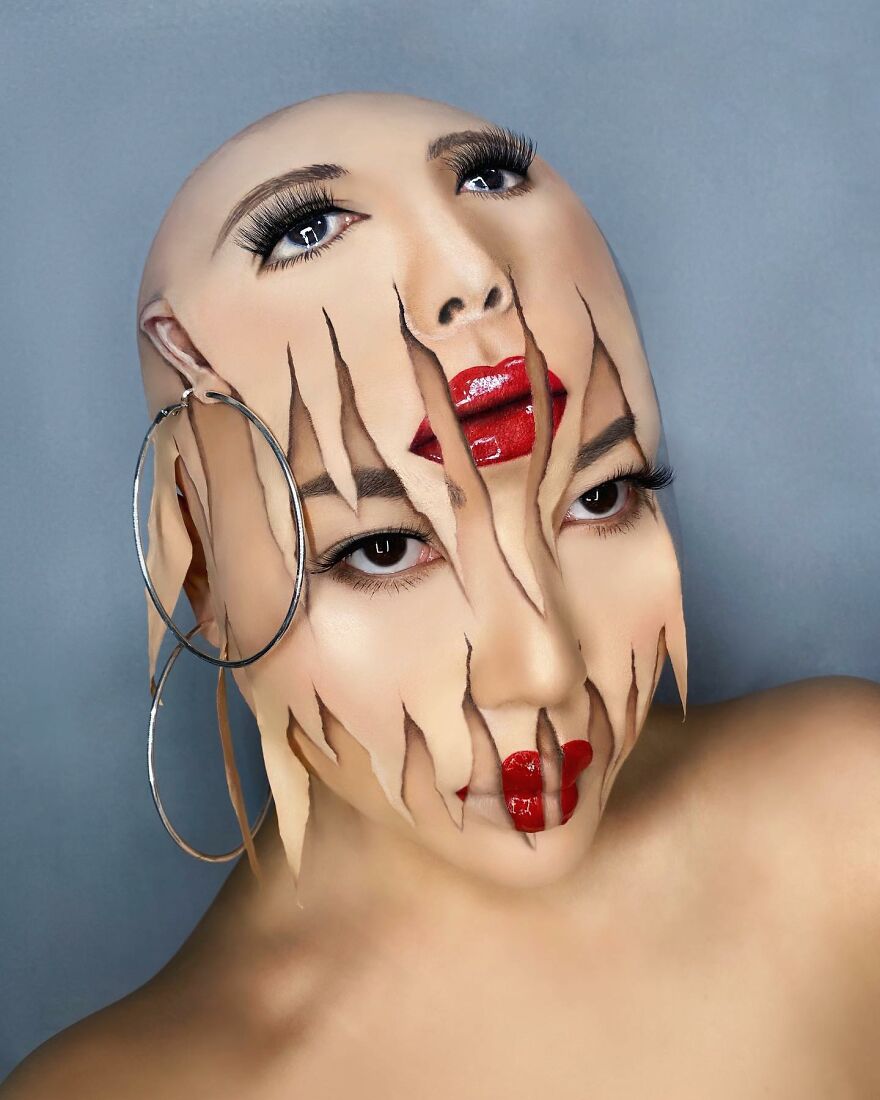 New Pics By Mimi Choi, The Makeup Artist Specializing In Illusionism