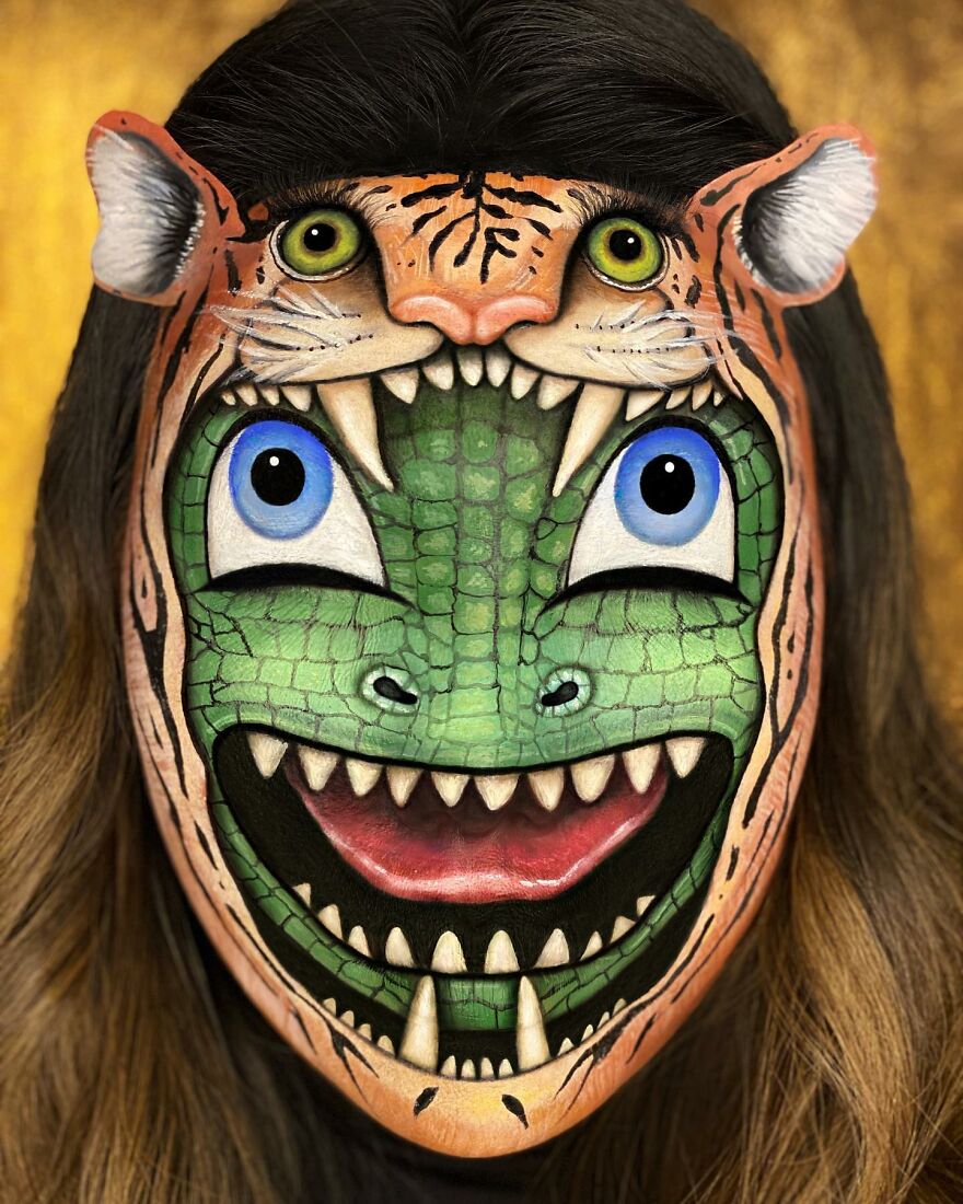 New Pics By Mimi Choi, The Makeup Artist Specializing In Illusionism