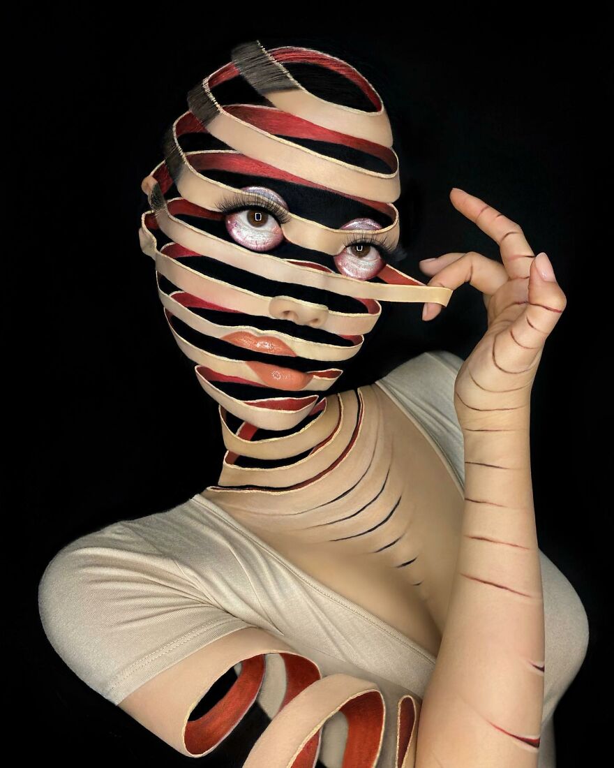 New Pics By Mimi Choi, The Makeup Artist Specializing In Illusionism