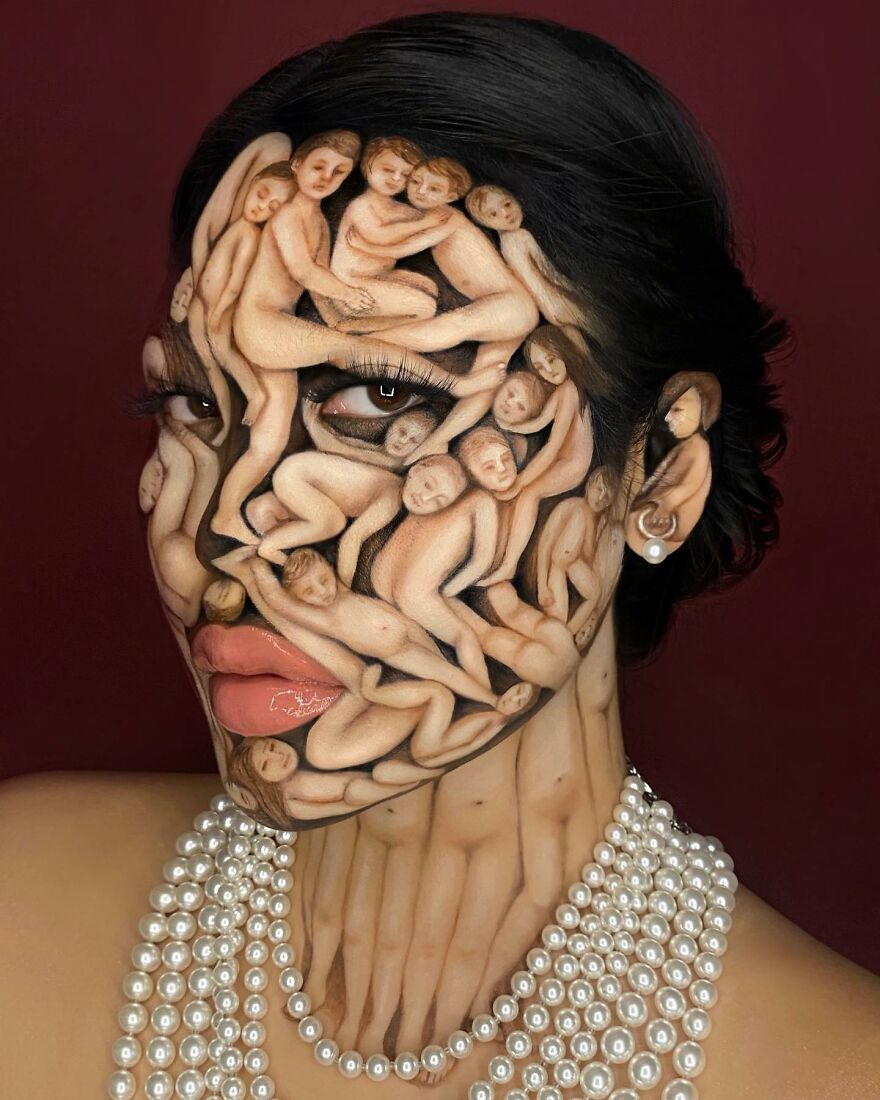 New Pics By Mimi Choi, The Makeup Artist Specializing In Illusionism