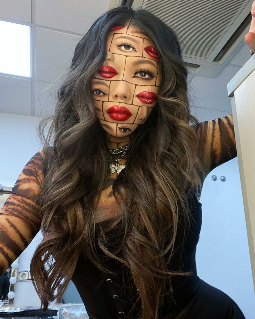 New Pics By Mimi Choi, The Makeup Artist Specializing In Illusionism