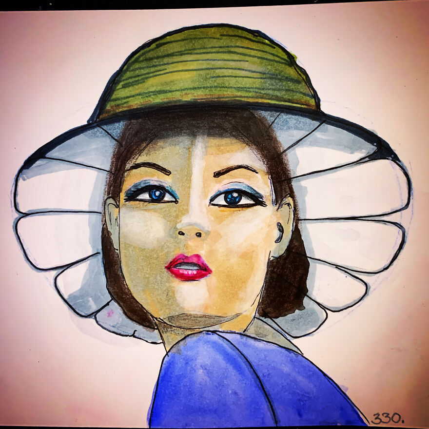 I Drew A Flower Every Day For A Year, And Here Are 40 Of My Best Works