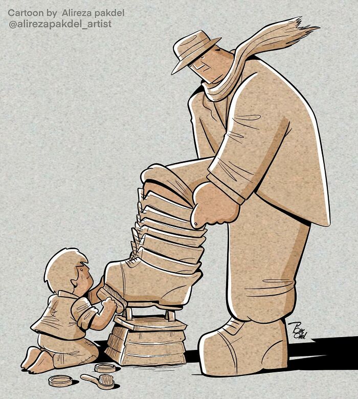 This Artist Illustrates Modern Society's Problems, And Here Are 30 New Illustrations