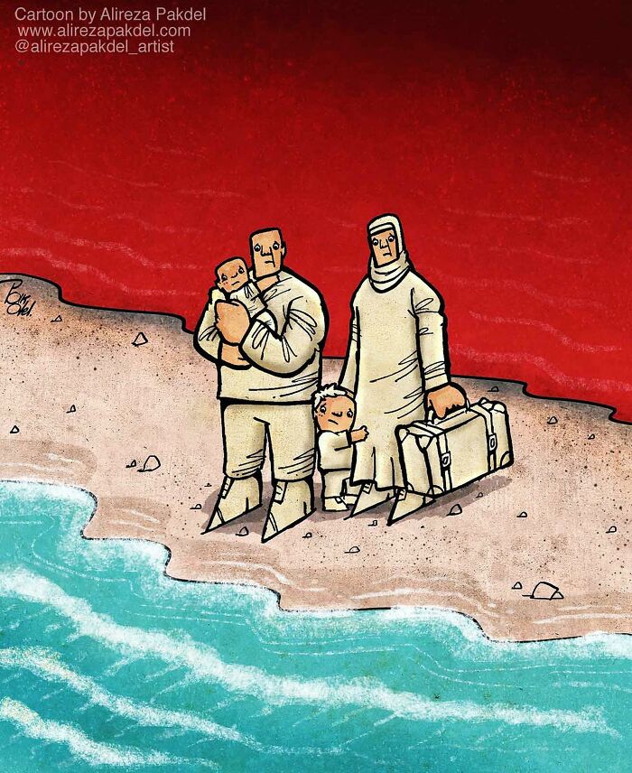 This Artist Illustrates Modern Society's Problems, And Here Are 30 New Illustrations