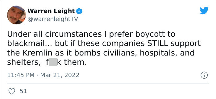 Western Brands That Are Still Operating In Russia Received A Warning On Twitter From &ldquo;Anonymous" Urging Them To Pull Out Within 48 Hours