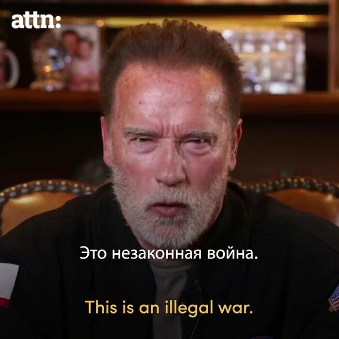 Arnold Schwarzenegger Sends A Heartfelt Message To Russian People Sharing The Truth About The War In Ukraine