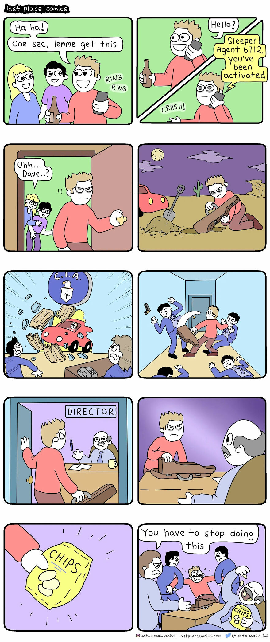 Artist Creates Comics With Absurd Twists And They Might Make You Laugh (29 New Pics)