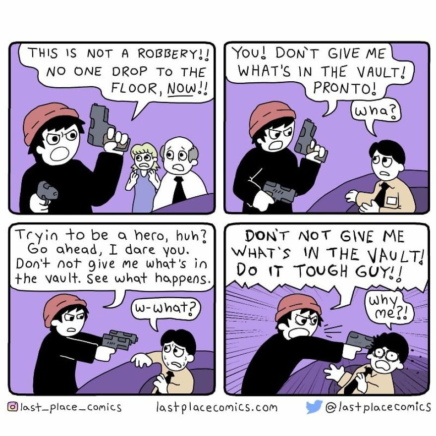 Artist Creates Comics With Absurd Twists And They Might Make You Laugh (29 New Pics)