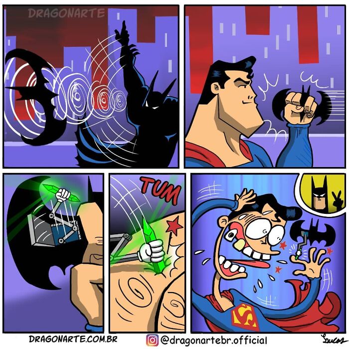 Artist Shows What Superheroes And Other Famous Characters Do When They Are Not Saving The World ( New Comics)