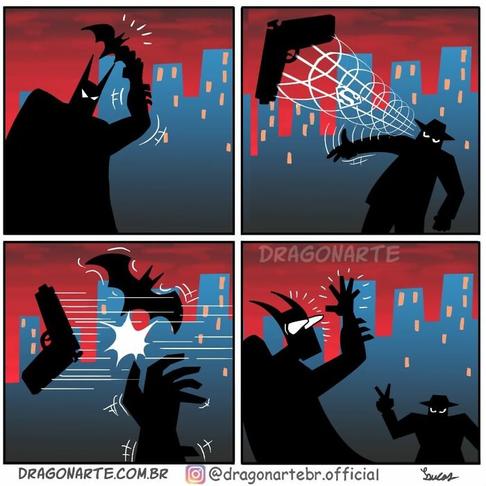 Artist Shows What Superheroes And Other Famous Characters Do When They Are Not Saving The World ( New Comics)