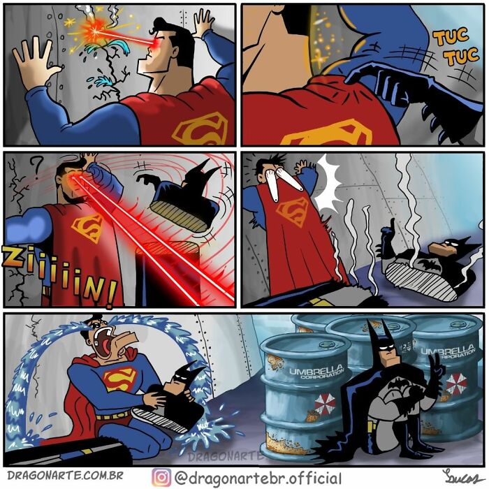 Artist Shows What Superheroes And Other Famous Characters Do When They Are Not Saving The World ( New Comics)