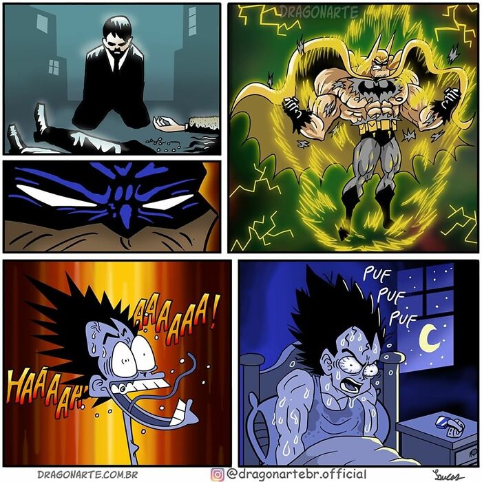 Artist Shows What Superheroes And Other Famous Characters Do When They Are Not Saving The World ( New Comics)