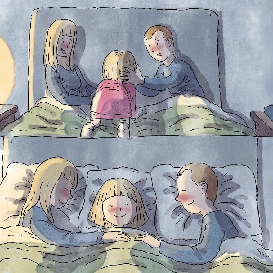 Un artista brasileño crea cómics desgarradores sin usar una sola palabra (7 nuevas historietas)