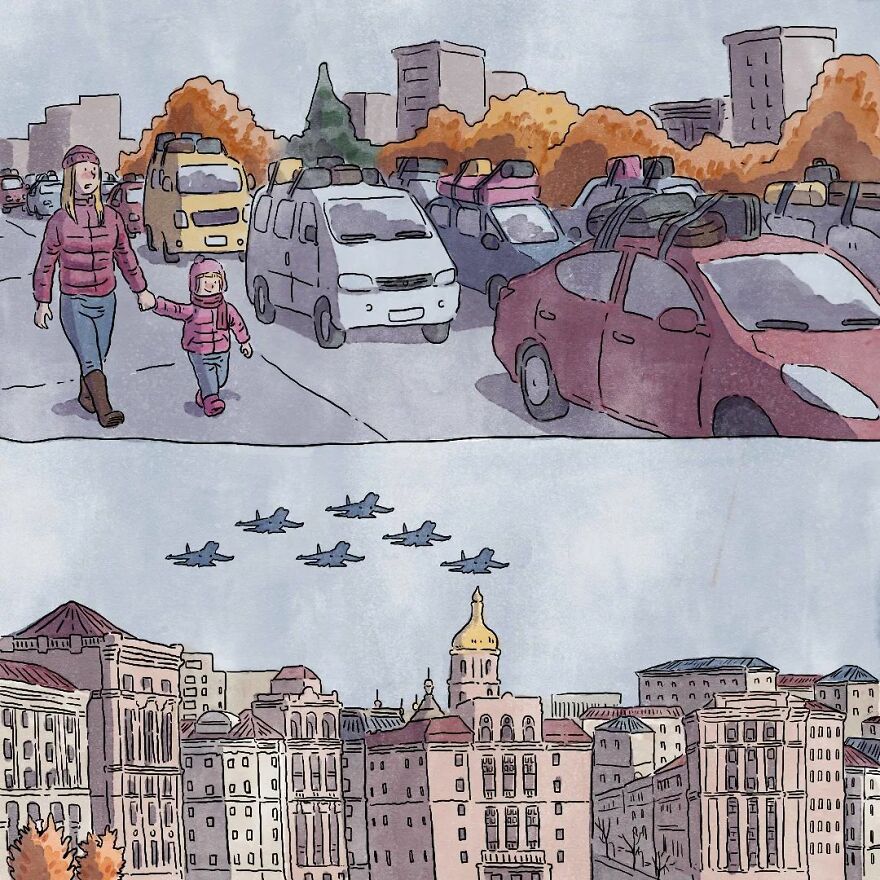 Un artista brasileño crea cómics desgarradores sin usar una sola palabra (7 nuevas historietas)