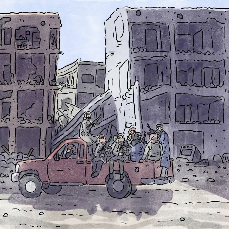 Un artista brasileño crea cómics desgarradores sin usar una sola palabra (7 nuevas historietas)