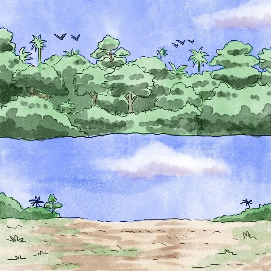 Un artista brasileño crea cómics desgarradores sin usar una sola palabra (7 nuevas historietas)